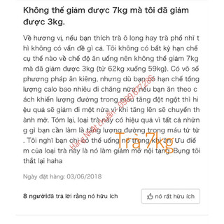 Trà DIET TEA 7kg 30 gói