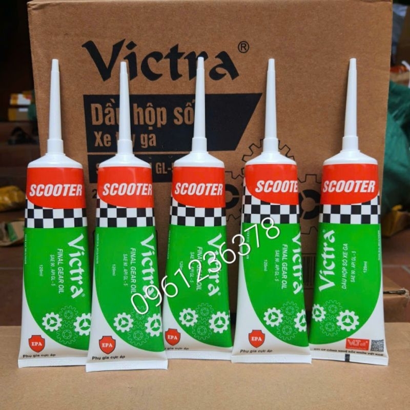 Dầu Hộp Số Dầu láp cho động Cơ Xe Ga Hiệu Victra
