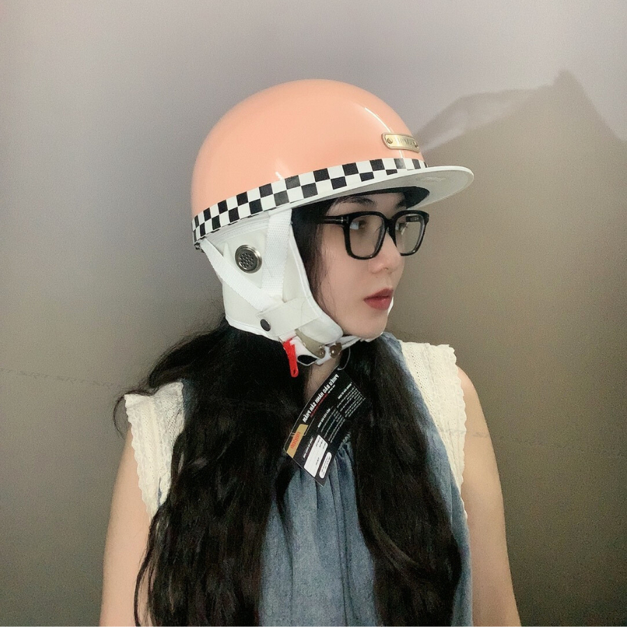 Mũ bảo hiểm nửa đầu Napoli Bosozoku Japan Style nửa đầu vintage - Mũ bảo hiểm moto Vintage 1/2 đầu