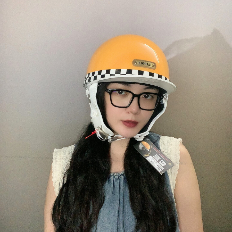 Mũ bảo hiểm nửa đầu Napoli Bosozoku Japan Style nửa đầu vintage - Mũ bảo hiểm moto Vintage 1/2 đầu