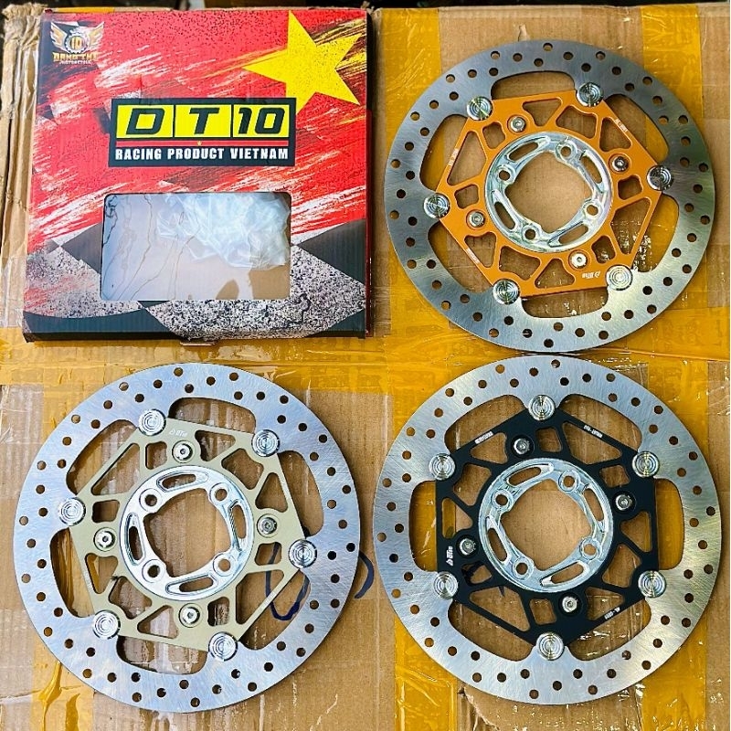Đĩa thắng DT4 267mm Khoen inox 304 lắp đặt nhiều dòng xe