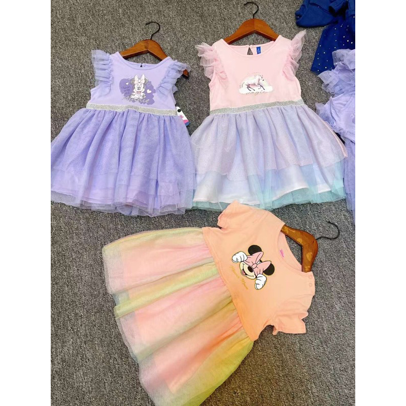 Đầm váy tutu siêu xinh như công chúa Diisney xịn đẹp, bé mê tít sz 1-5y