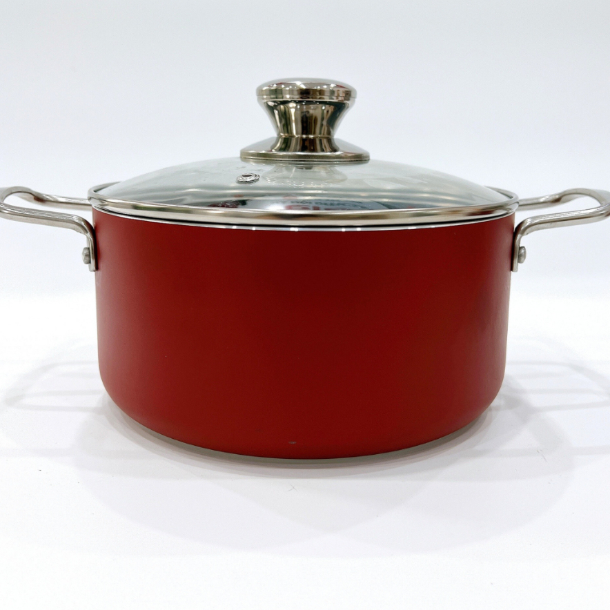 Bộ nồi nhôm chống dính đáy từ Elmich Famco 8104FC 16,20cm chính hãng