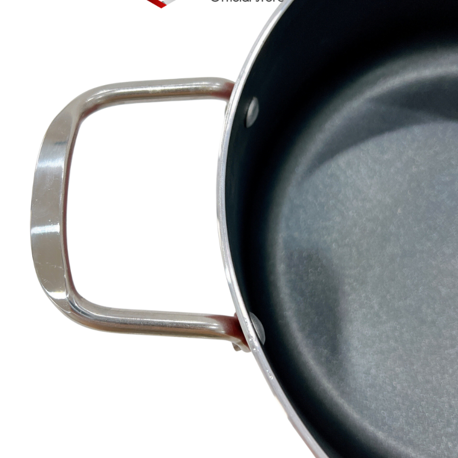 Bộ nồi nhôm chống dính đáy từ Elmich Famco 8104FC 16,20cm chính hãng