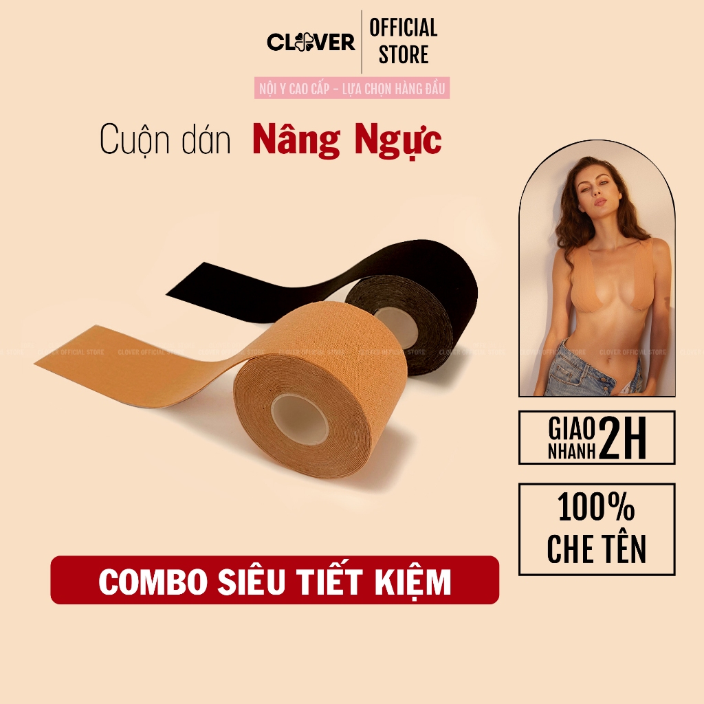 Băng Keo Dán Ngực Đa Năng Miếng Dán Tạo Khe Nâng Ngực Chống Xệ ELSA BRA 144