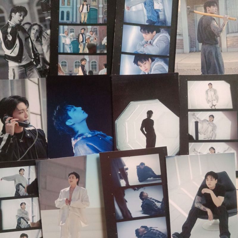 Lomo card 36 ảnh BTS - Jungkook 3D