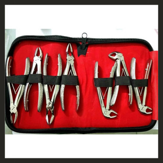 Bộ kềm nhổ răng em bé gồm 7 chi tiết
