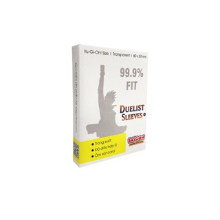 Bọc Thẻ Bài YugiOh! Duelist Sleeve Trong Suốt 100 Cái - Bọc Sleeve Fit vừa khít - 99.9% Fit