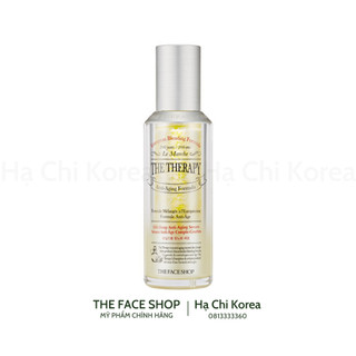 Tinh chất dưỡng ẩm ngừa lão hóa The Therapy Oil-Drop Anti-Aging Serum The Face Shop
