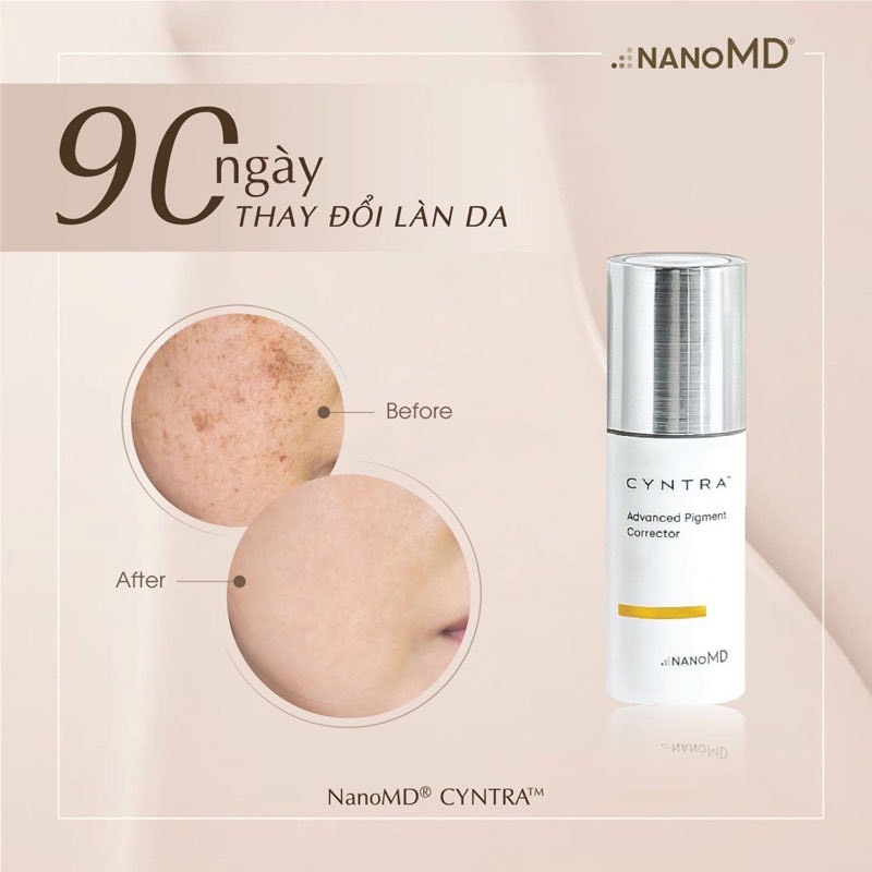 Kem giảm nám NanoMD Cyntra Advanced Pigment Corrector