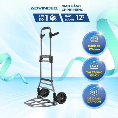 Xe đẩy hàng 2 bánh rút gọn ADVINDEQ TL-150C - cấu tạo bằng hợp kim nhôm cao cấp - tải trọng 150kg
