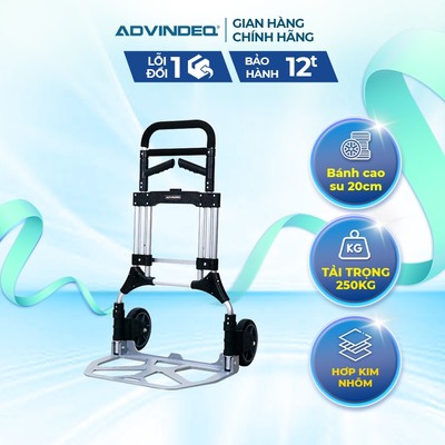 Xe đẩy hàng 2 bánh rút gọn ADVINDEQ TL-A250 tải trọng 250kg, tay đẩy hợp kim nhôm -Bảo hành 12 tháng