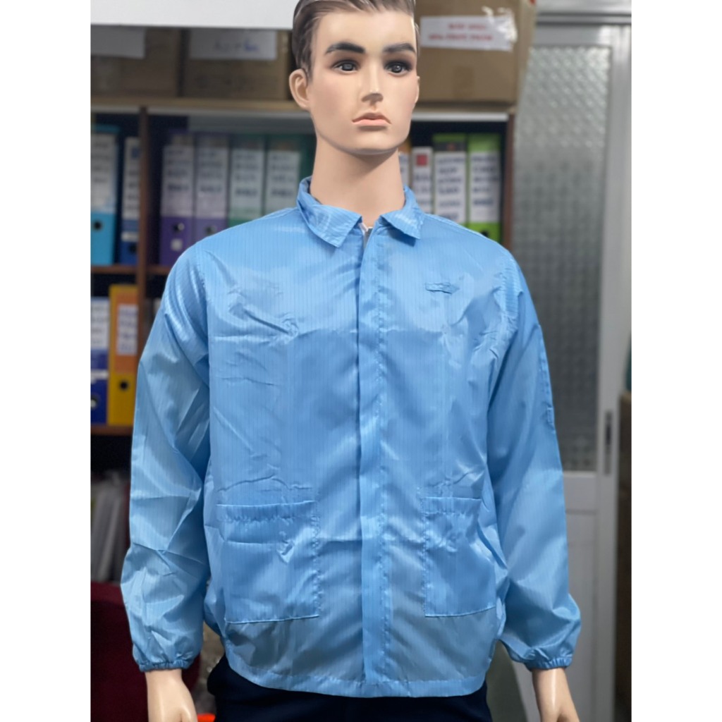 Áo phòng sạch dài tay, chống tĩnh điện  hàng sẵn-giá sỉ