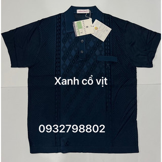 Áo thun nam trung niên mông tơ ghi hàng đẹp