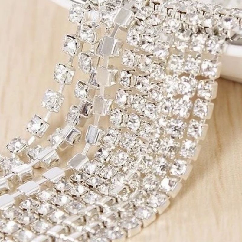 Dây đá lấp lánh size 2,5mm VIDEO SHOP TỰ QUAY