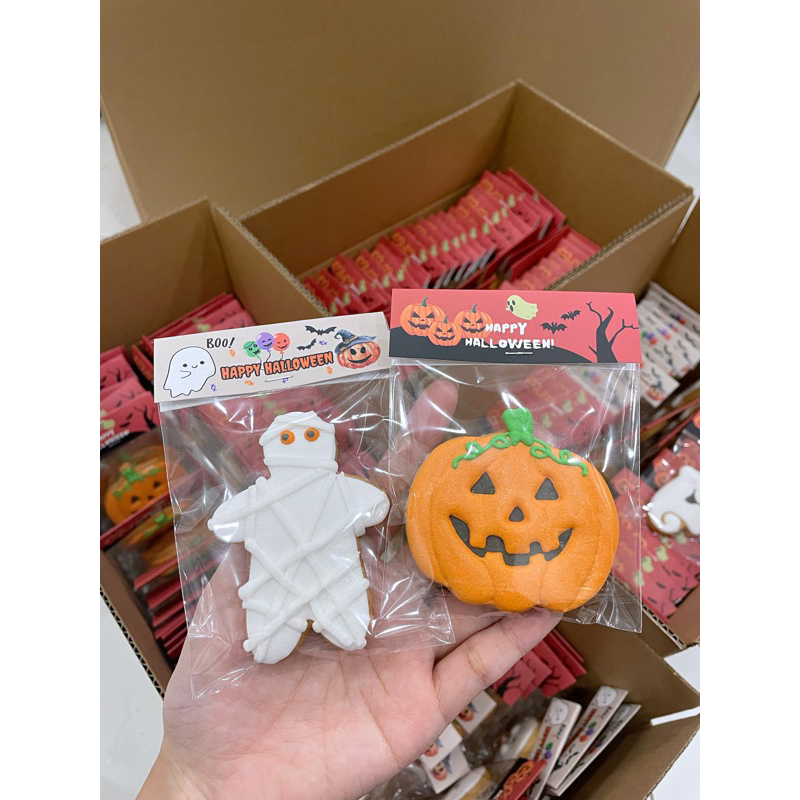 BÁNH QUY VẼ HALLOWEEN - ICING COOKIE m