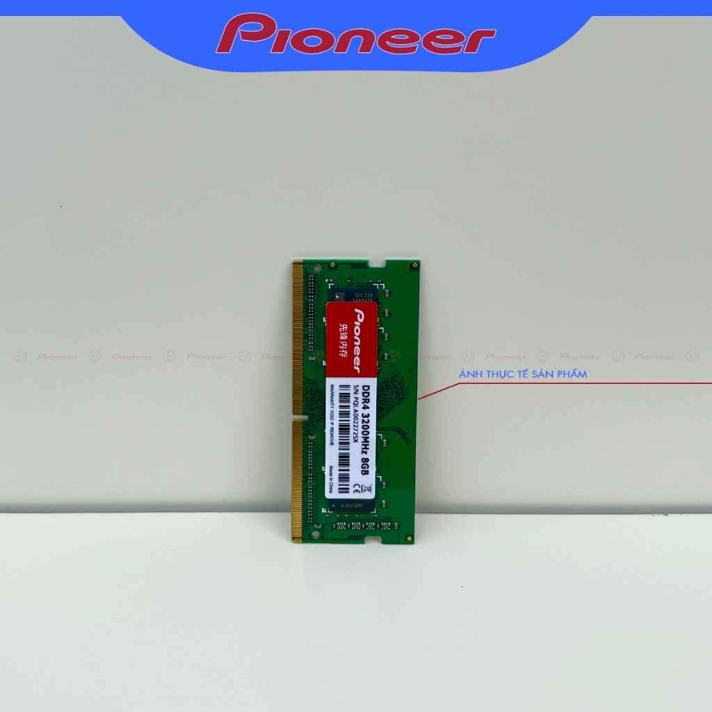 Bộ nhớ RAM Pioneer DDR4 8GB 2666 / 3200 - Hàng Chính Hãng