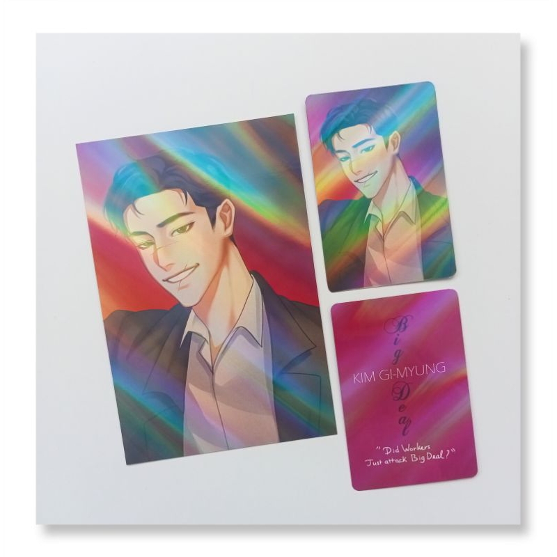 Card / Postcard Lookism goods Artist Bò ăn thịt 🐮