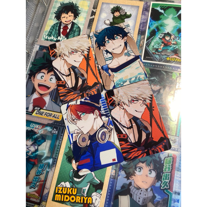 Thẻ giấy, card artist Shoto Todoroki