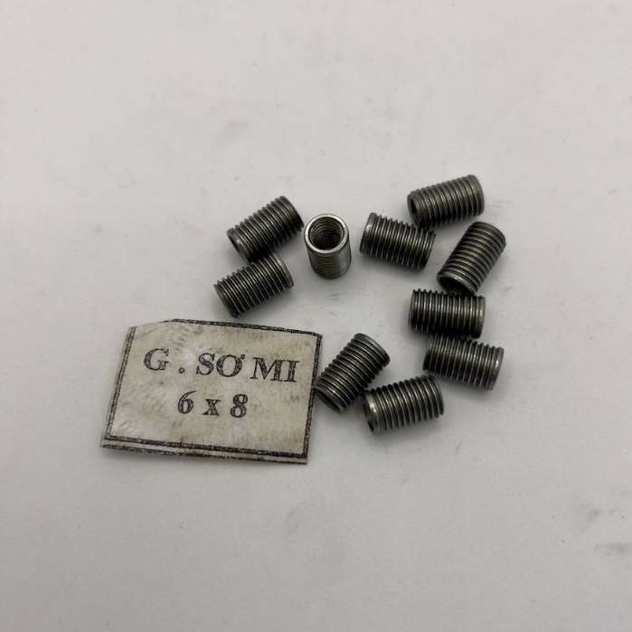 Ren cấy, Sơ Mi thép 6 - 8, 8 - 10, 10 - 12, Ren cấy bugi 13mm. Đăng Khôi PTXM