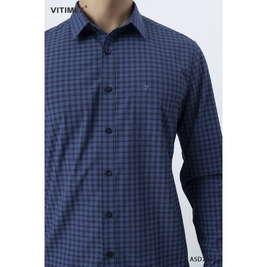 Áo Sơ mi dài tay dáng ôm Vitimex ASD7822