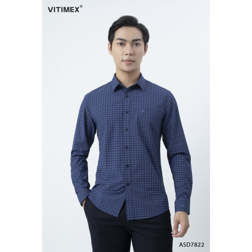 Áo Sơ mi dài tay dáng ôm Vitimex ASD7822