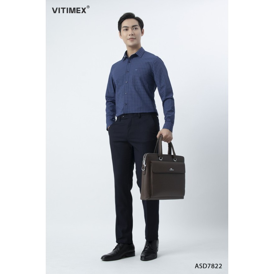 Áo Sơ mi dài tay dáng ôm Vitimex ASD7822