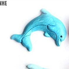 Khuôn Silicone Động Vật Cá Heo 1 Con
