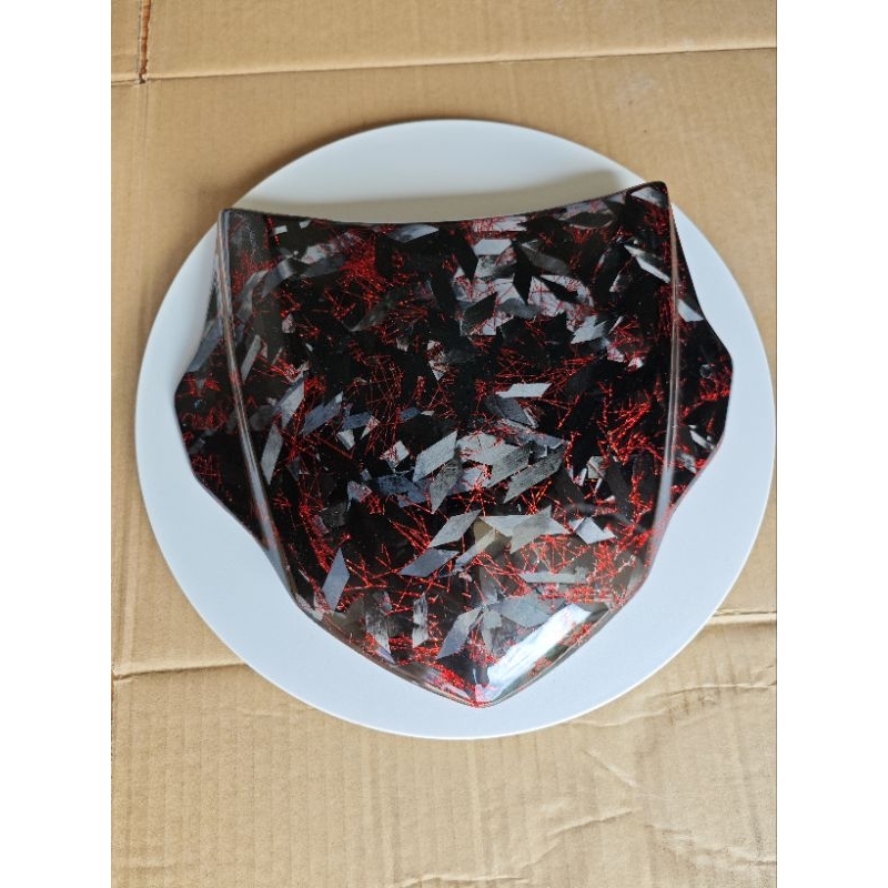 Mão ốp đầu exciter 155 vva đúc full sợi carbon