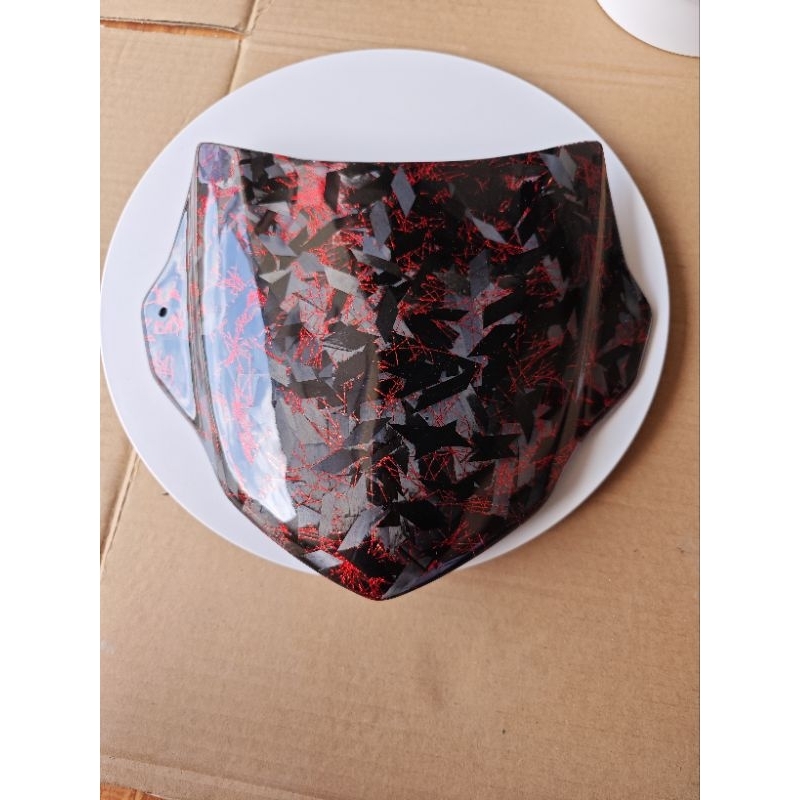 Mão ốp đầu exciter 155 vva đúc full sợi carbon