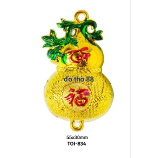 Hồ lô tài lộc trang trí tháp tỏi,oản tài lộc trang trí tết