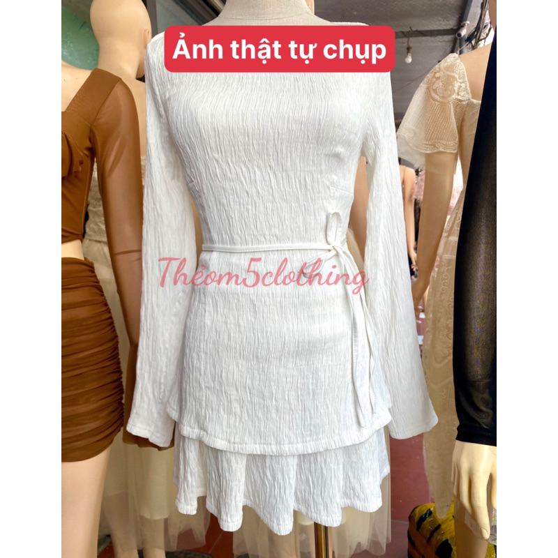 Set váy thiết kế xốp  nhắn mặc sang chảnh mix chân váy xoè siêu đẹp xinh