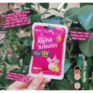 Viên bột kích trắng alpha arbutin 3 plus - 10 viên