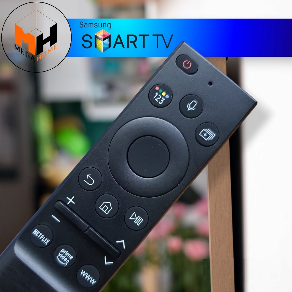 Điều khiển dùng cho tivi samsung giọng nói năng lượng mặt trời & pin. Remote tivi samsung năng lượng mặt trời