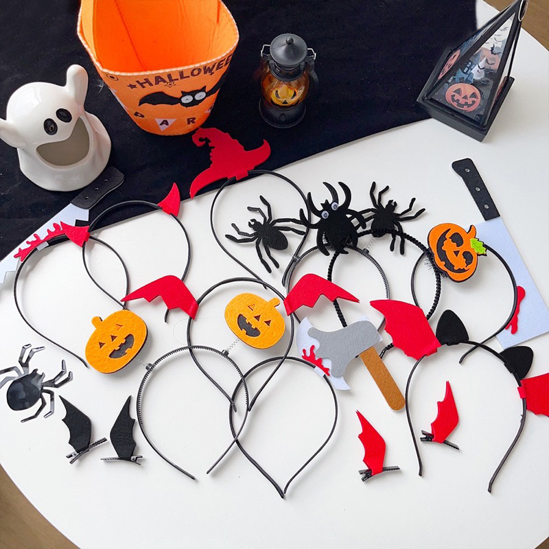 Cài tóc - băng đô cài tóc halloween cánh dơi mẫu lạ mới ra mắt