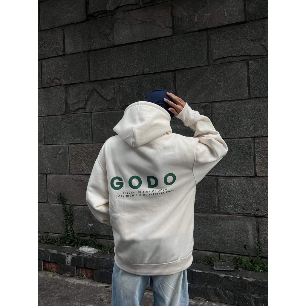 Áo hoodie Local Brand Unisex Godo Outfits Nỉ Cotton Premium Logo Verify HD01