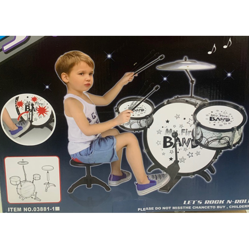 Bộ trống jazz Drum Set 5 trống cho bé