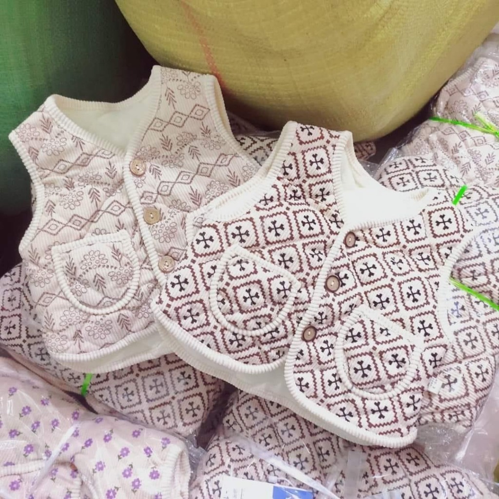 Combo 2 áo gile cho bé