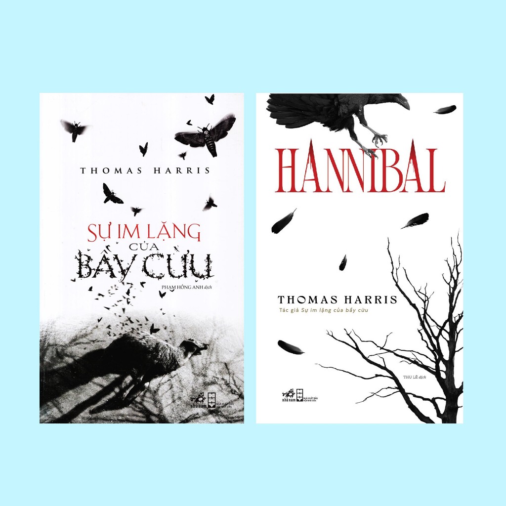 Sách - Combo Sự im lặng của bầy cừu - Hannibal (Thomas Harris) (Nhã Nam)