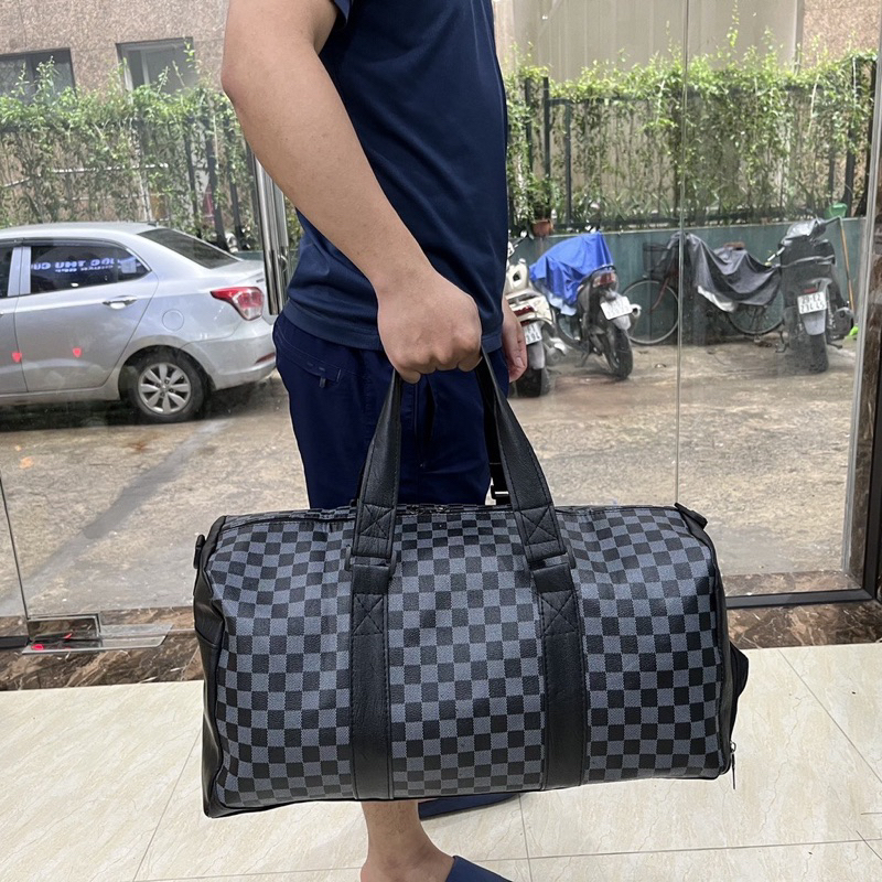 Túi trống du lịch thời trang nam hoạ tiết cao cấp siêu đẹp TX658