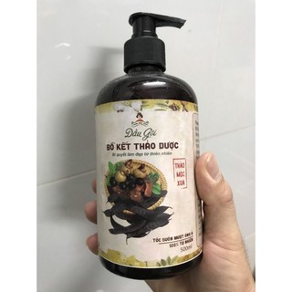 [sỉ rẻ] Dầu gội bồ kết thảo dược 500ml
