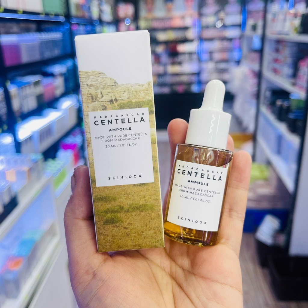 Tinh Chất Rau Má Giúp Làm Dịu, Phục Hồi Da Mụn Skin1004 Madagascar Centella Ampoule