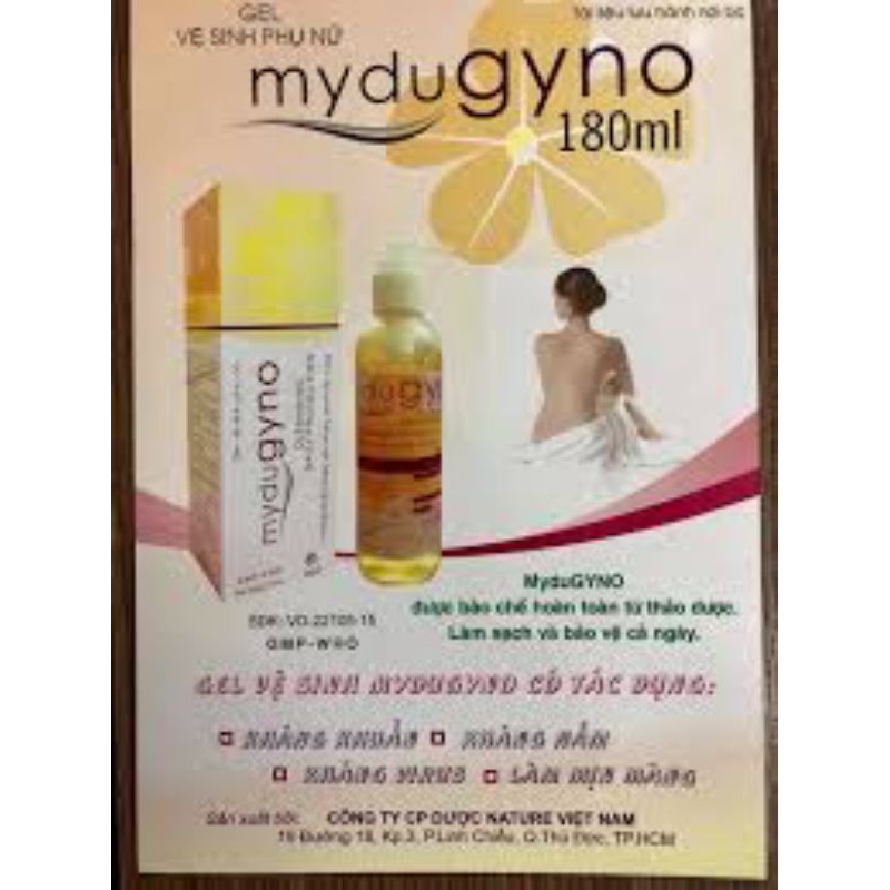 Thuốc Dung dịch vệ sinh Mydugyno