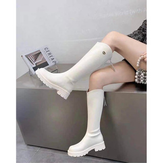 Boots gối vạt bầu - Bunny Shoes (M443)