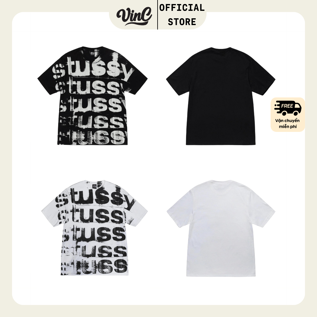 Áo thun Stussy Stamp unisex - CÓ SẴN