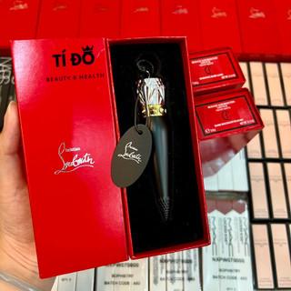 CHRISTIAN LOUBOUTIN - [MẪU MỚI 2023-Vỏ Đen] Son Thỏi Velvet Matte Lip Colour