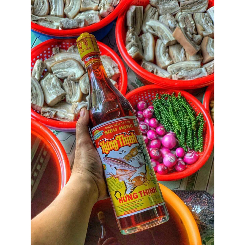 BA CHỈ NGÂM NƯỚC MẮM 1,2kg luôn nước