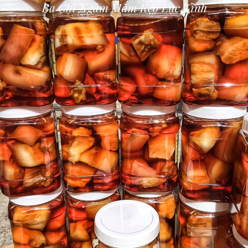BA CHỈ NGÂM NƯỚC MẮM 1,2kg luôn nước