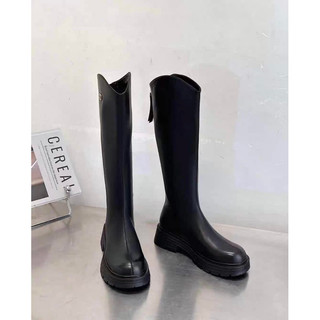 Boots gối vạt bầu - Bunny Shoes (M443)