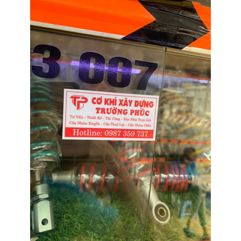 in decal dán quảng cáo tiệm